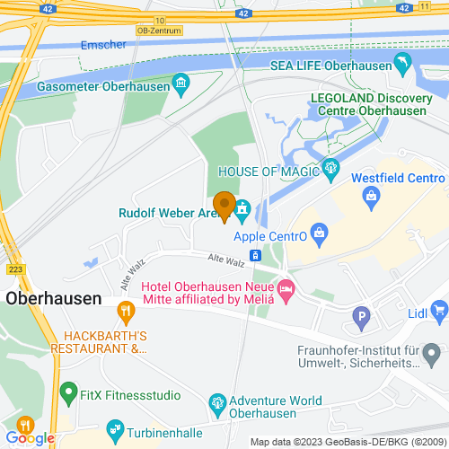 Rudolf-Weber-Arena, Arenastraße 1, 46047 Oberhausen