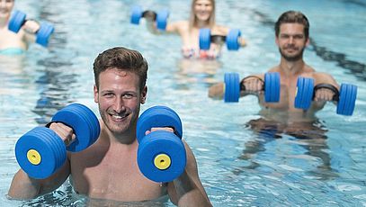 Aqua-, Aerobic- und Gymnastikkurse in den Oberhausener Freizeitbädern